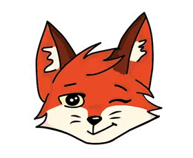 декоративний малюнок лисиці