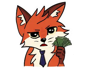 Лисичка з грошима